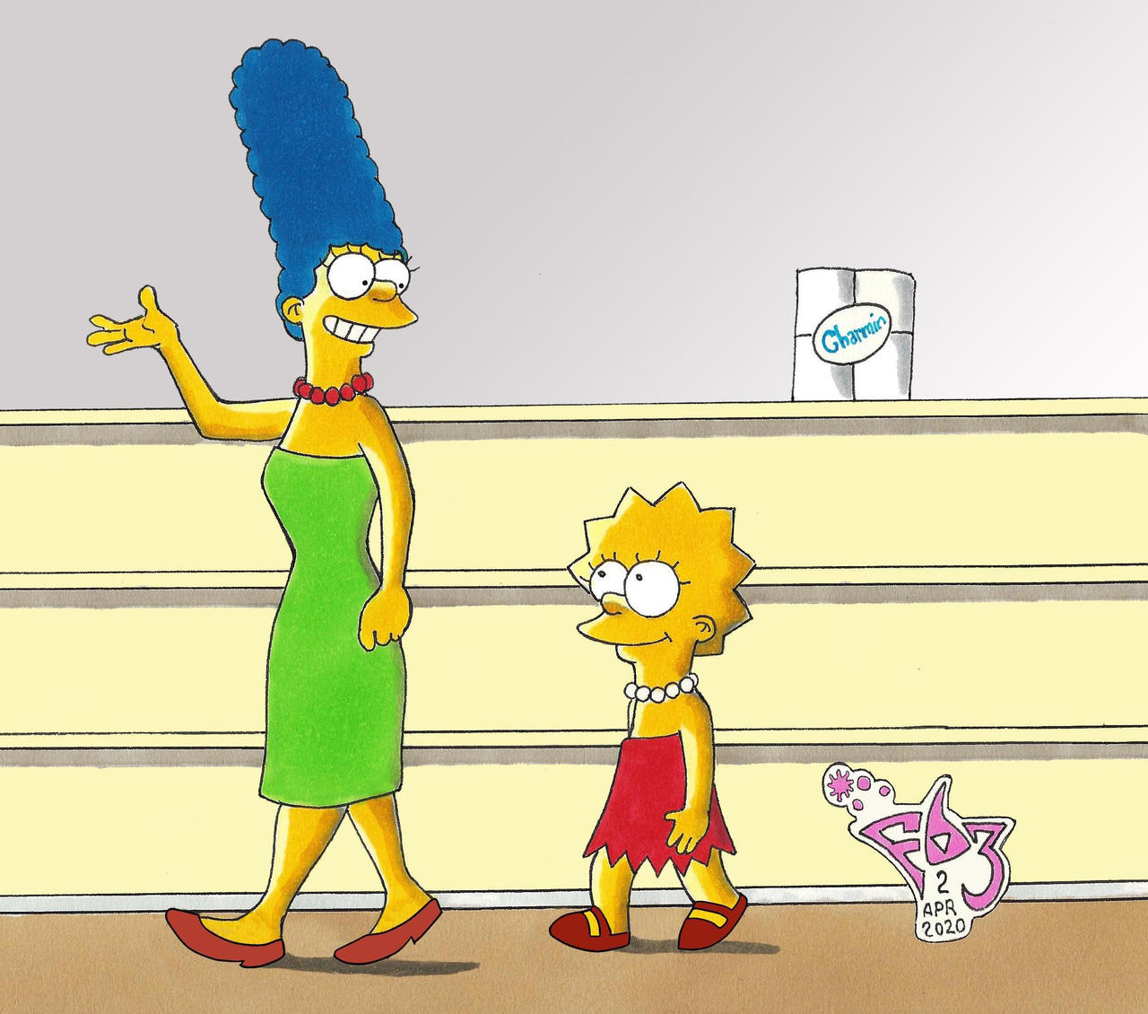 Simpson Grocery Shopping 2020 by Gulliver63 on DeviantArt