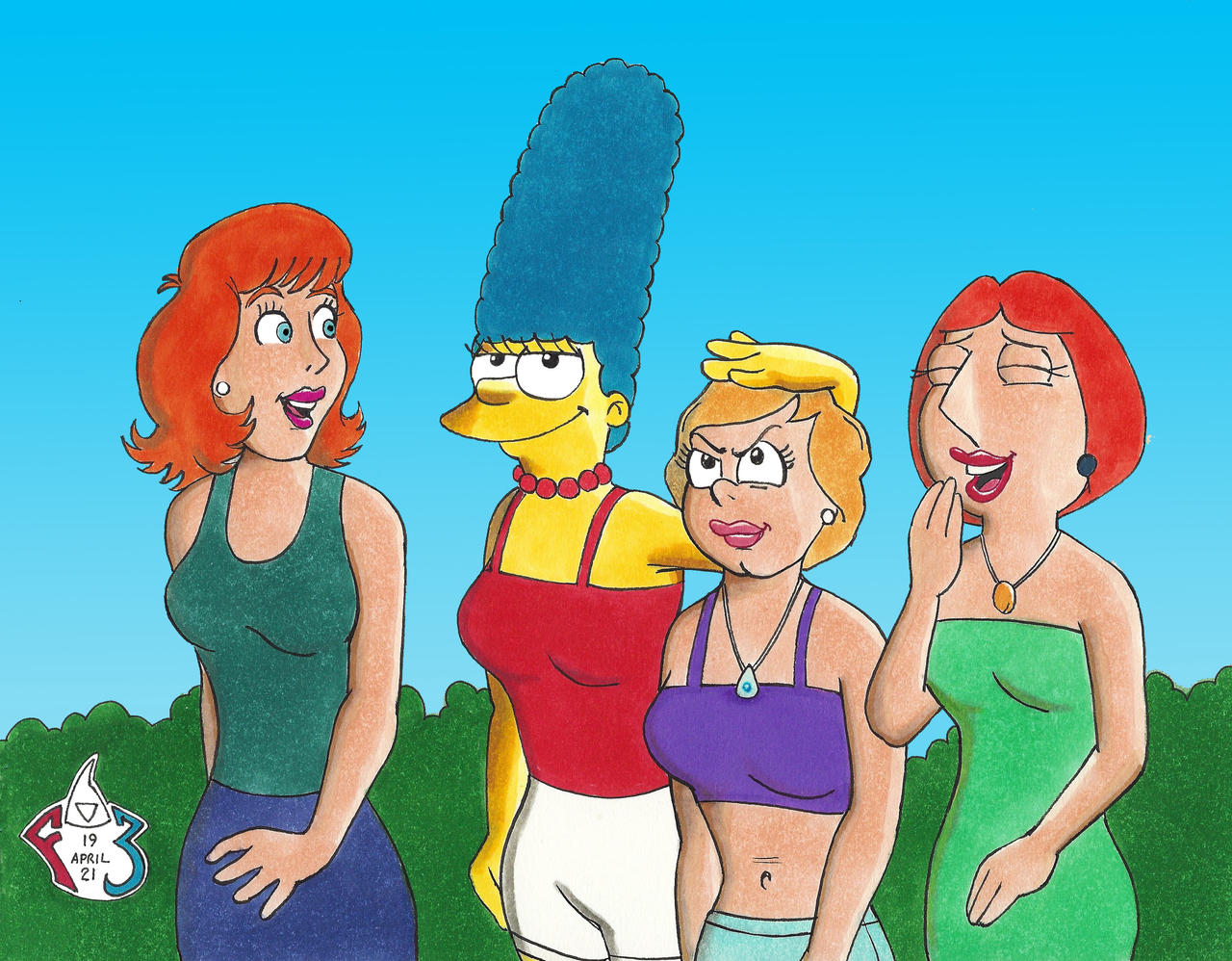 Spring Break 5 Characters Spring Break Friends 2 by Gulliver63 on DeviantArt
