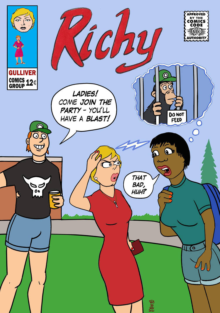 Richy Comic Cover by Gulliver63 on DeviantArt