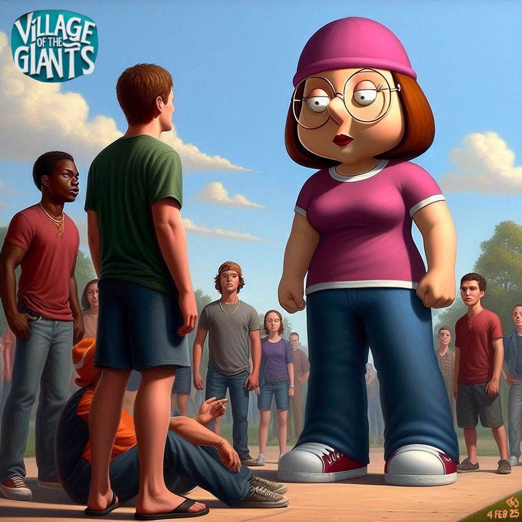Meg Crying Deviantart Village of the Giants Meg 3: The Bullies by Gulliver63 on DeviantArt