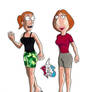 Summer and Lois - End of July