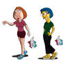 Lois and LuAnn in August