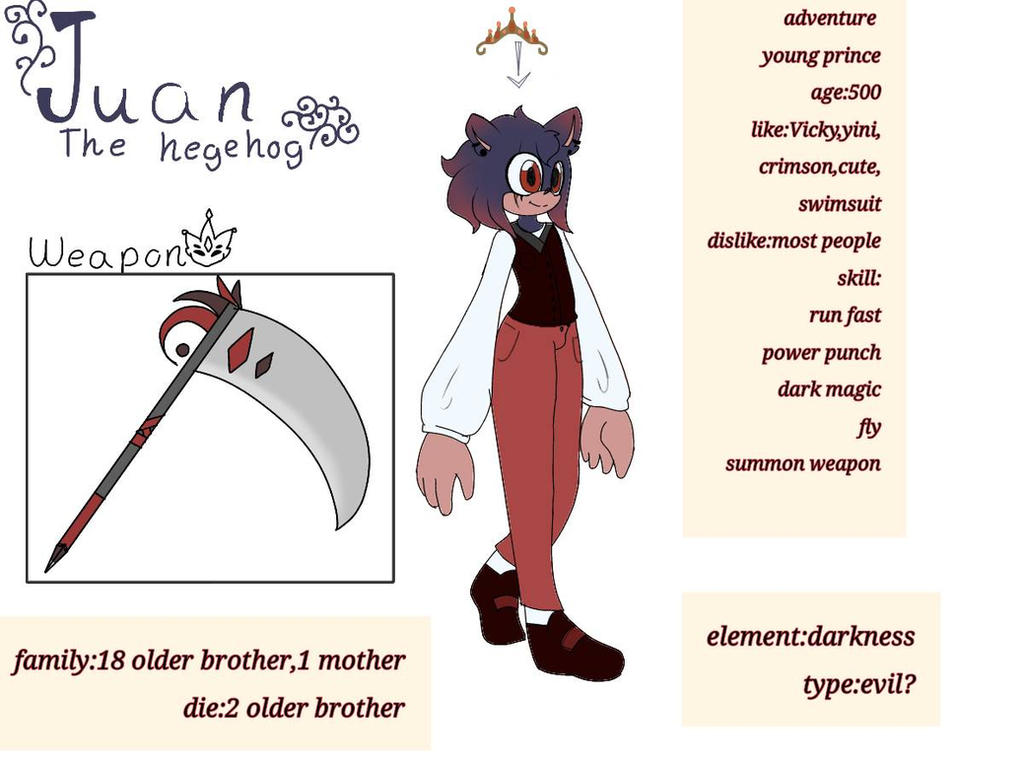 Deviantart Juan juan the hedgehog by mrscutieart on DeviantArt