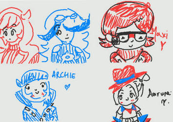 Pokemon Oras doodles