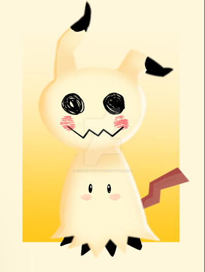 Mimikyu fanart by existent-entity on DeviantArt