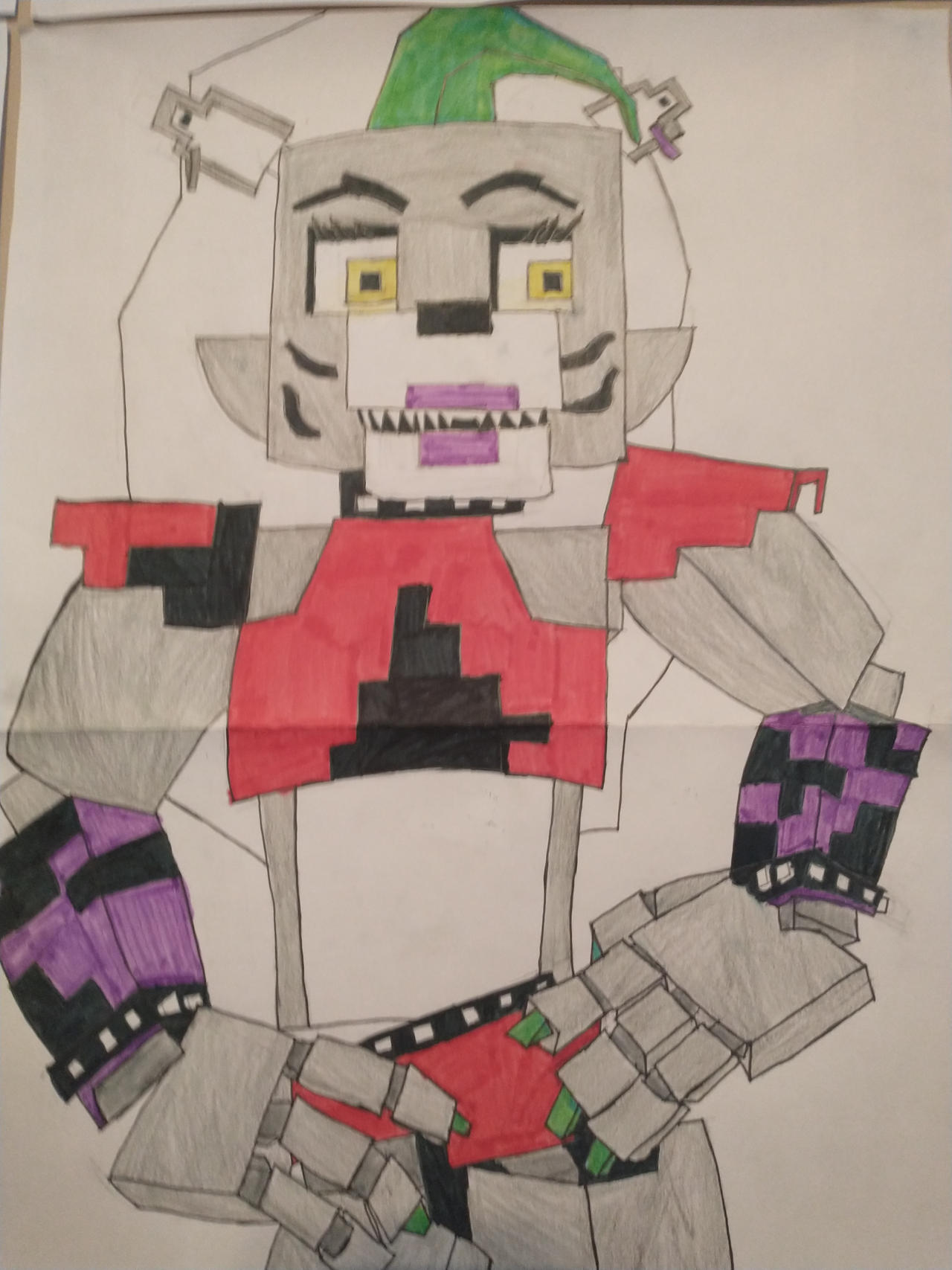 Cubeecraft Roxy Minecraft Roxy by Spamtimee on DeviantArt