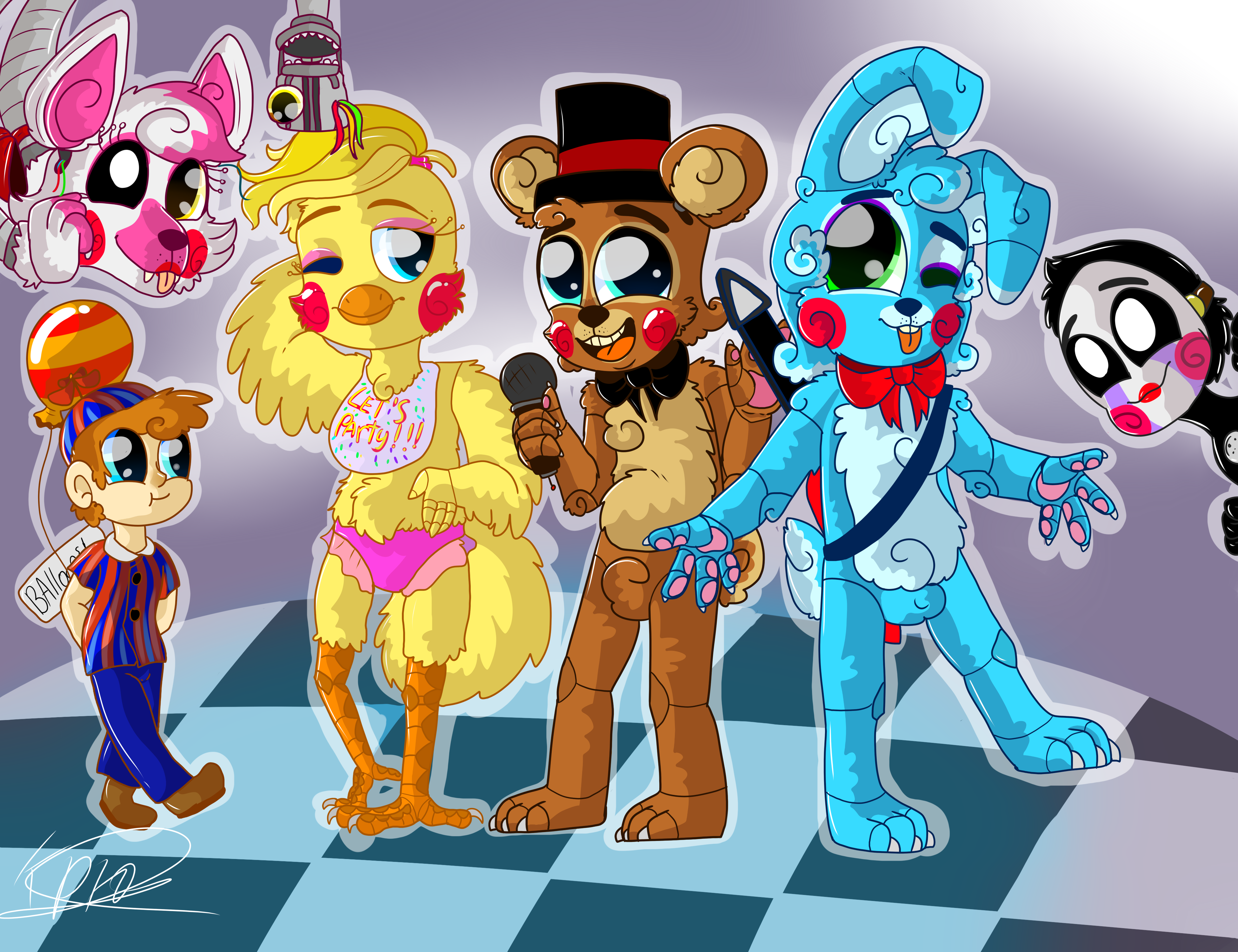 Five Nights At Freddy's 2 by Ambercatlucky2 on DeviantArt