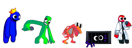 FNF Rainbow Friends Remastered by Orcablox on DeviantArt