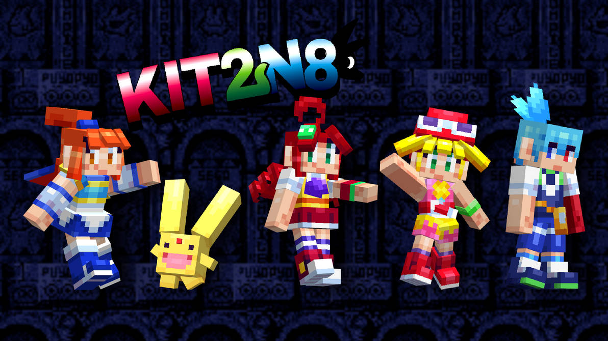 Puyuh Mod Minecraft Java Puyo Puyo Characters (Minecraft-styled) Wave 1 by Saimon32 on DeviantArt