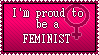 request Feminist Stamp