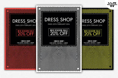 DRESS SHOP Flyer Template