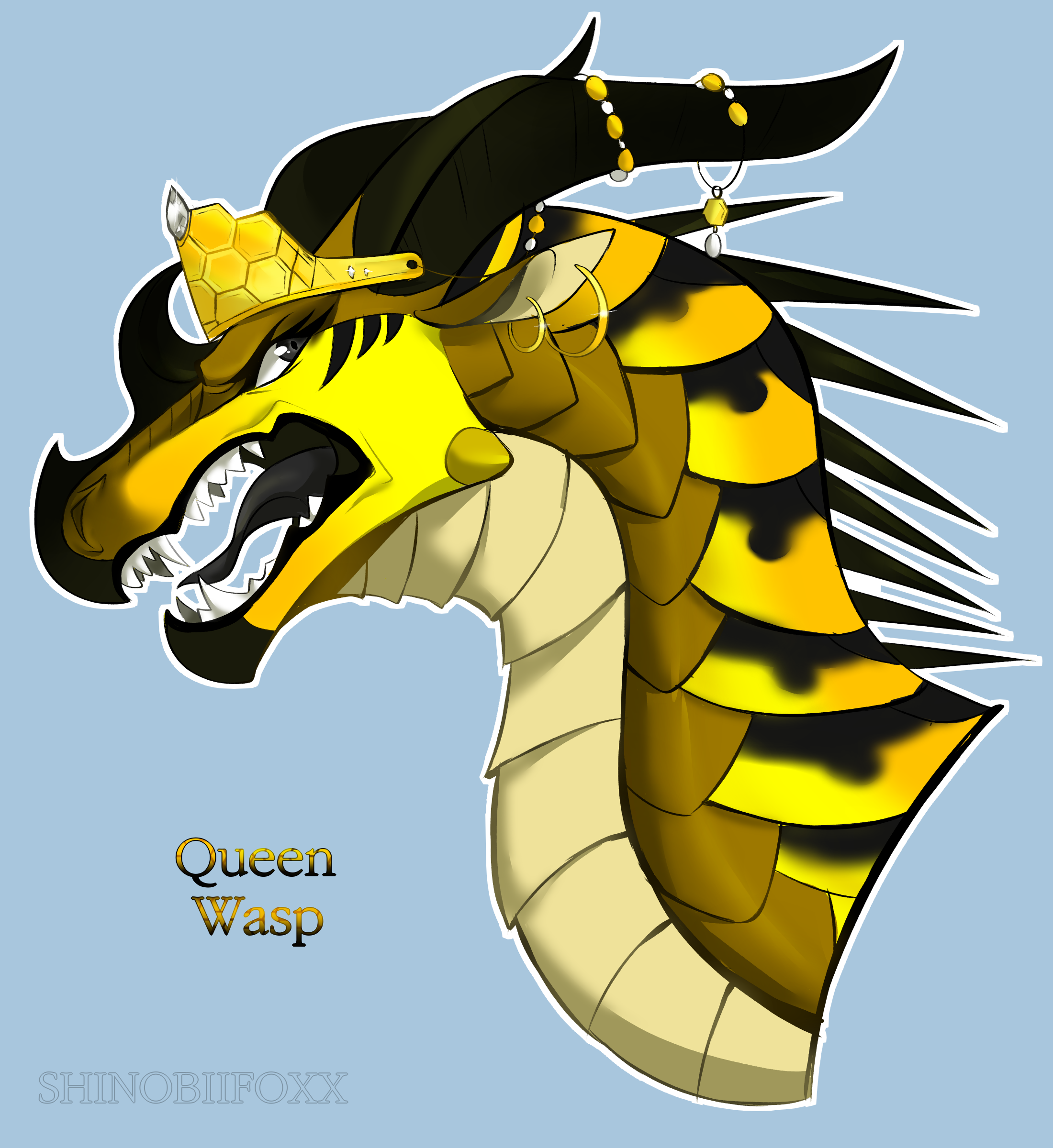 Queen Wasp by suntropikl on DeviantArt