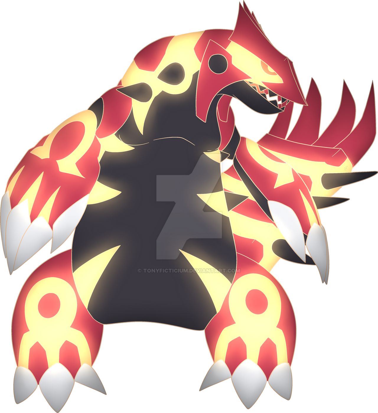 Primal Groudon by TonyFicticium on DeviantArt