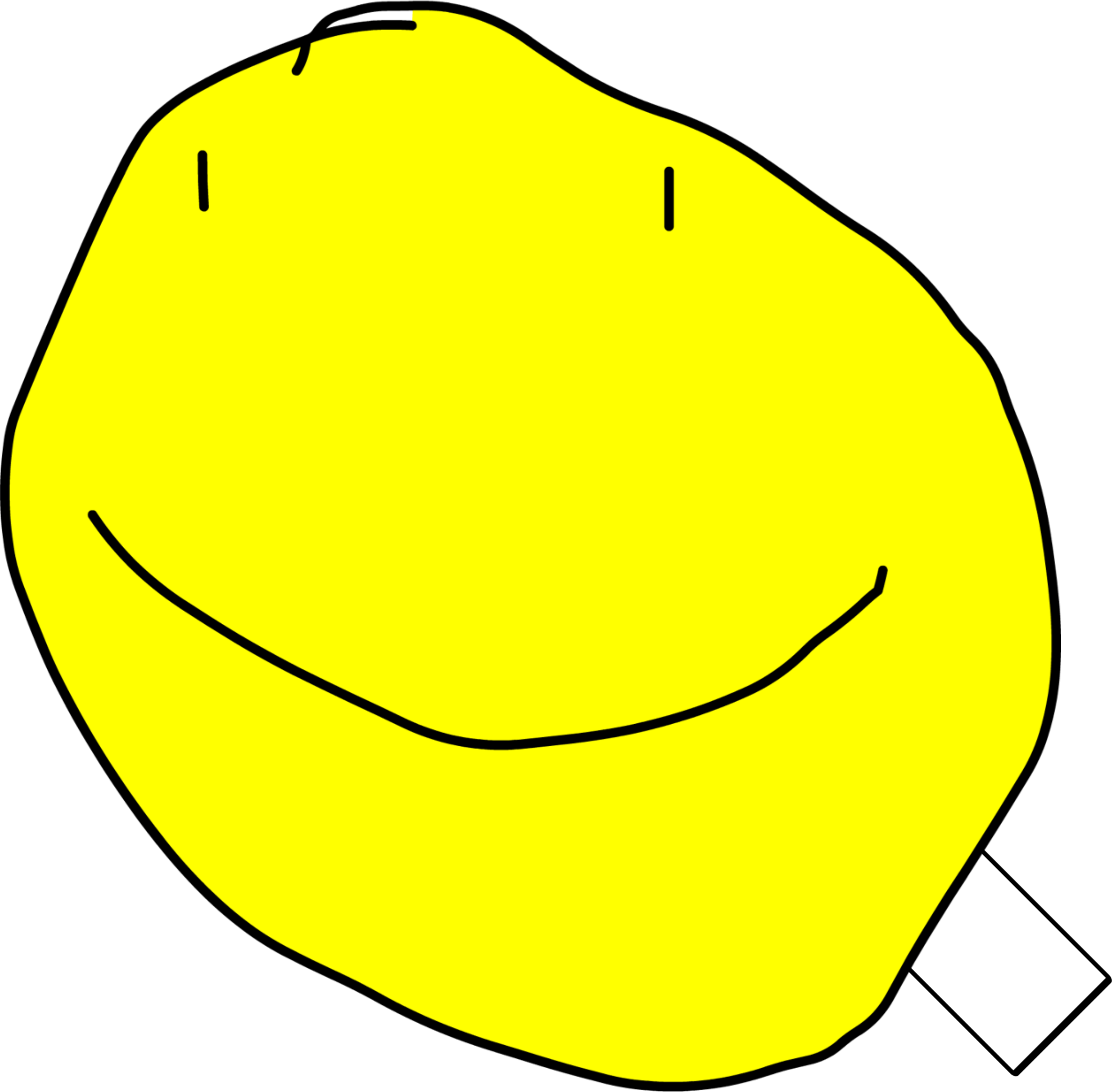 Bfdi Yellow Yellow Face Bfdi Guess Who's Back To Editing!! (Nah, I Just Ran Out Of