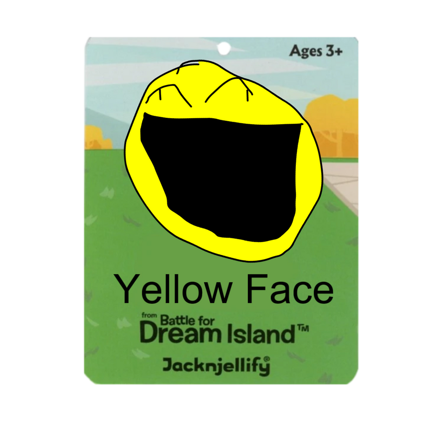 Bfdi Yellow BFDI Yellow Face Plush Tag by rmyint on DeviantArt