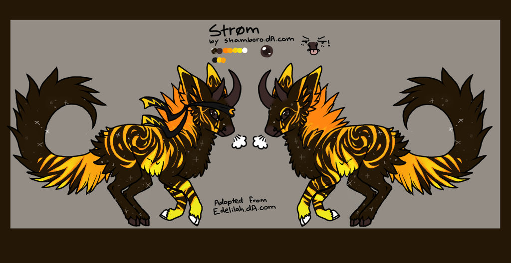 Strom Reference Sheet by Shamboro on DeviantArt