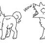 F2u Amaze Shibe Lineart Wow