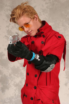 Vash the Stampede photo shoot