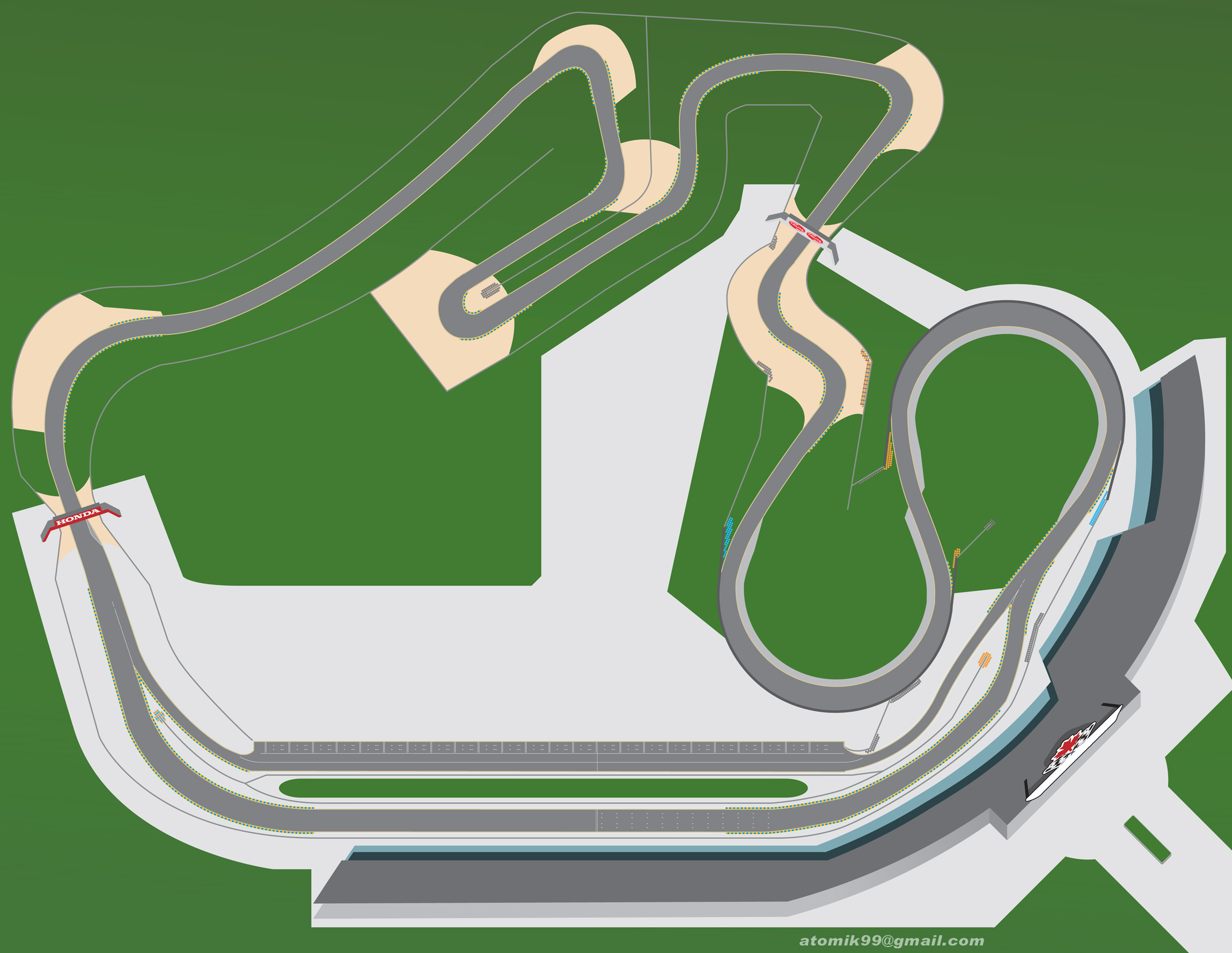 Road Course Racetrack