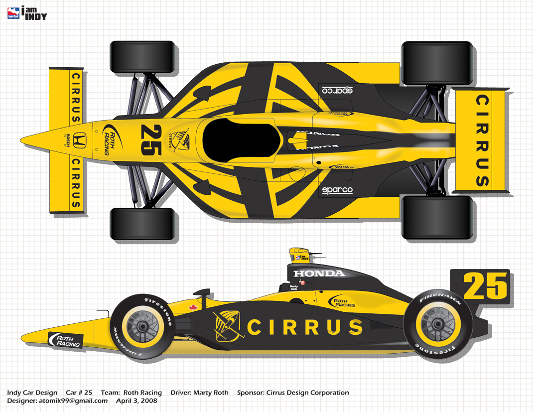 Indy Car Marty Roth by atomik99 on DeviantArt