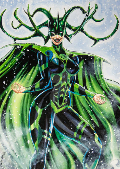 Hela by Eddie-Ferreira on DeviantArt