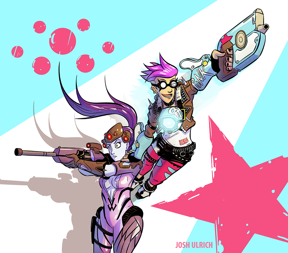 Widowmaker and Tracer