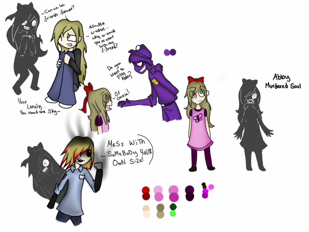 FNAF: 1 Abby Schmidt] by tylerrosestorey810 on DeviantArt