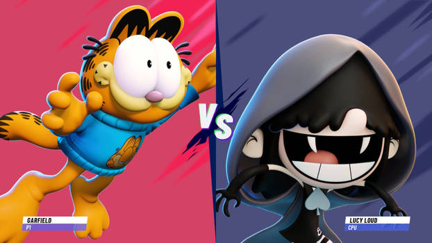 Garfield and Lucy (Nickelodeon All Star Brawl 2)