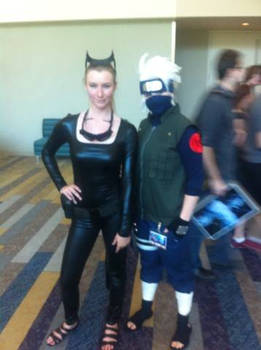 PXComicon2013 Catwoman And Kakashi Sensei