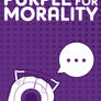 Purple brings some Morality