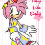 Amy Rose Loves Kirby