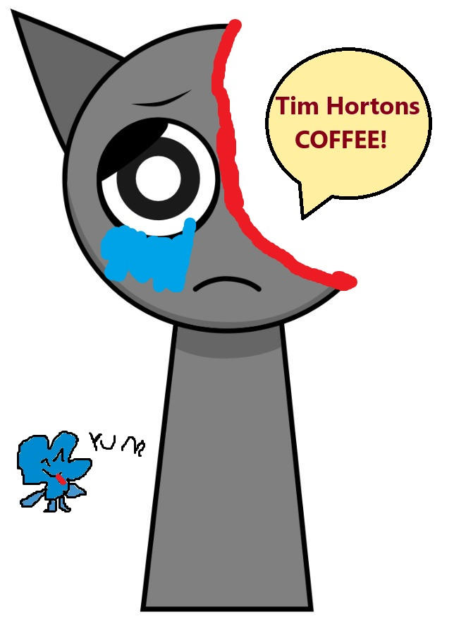 Samaleh Gary Sad he want tim hortons four bfb eat grayeye by Samaleh on DeviantArt