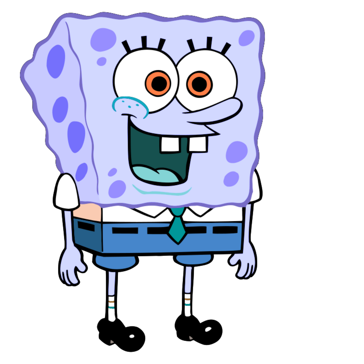 Samaleh Spongebob invert color by Samaleh on DeviantArt