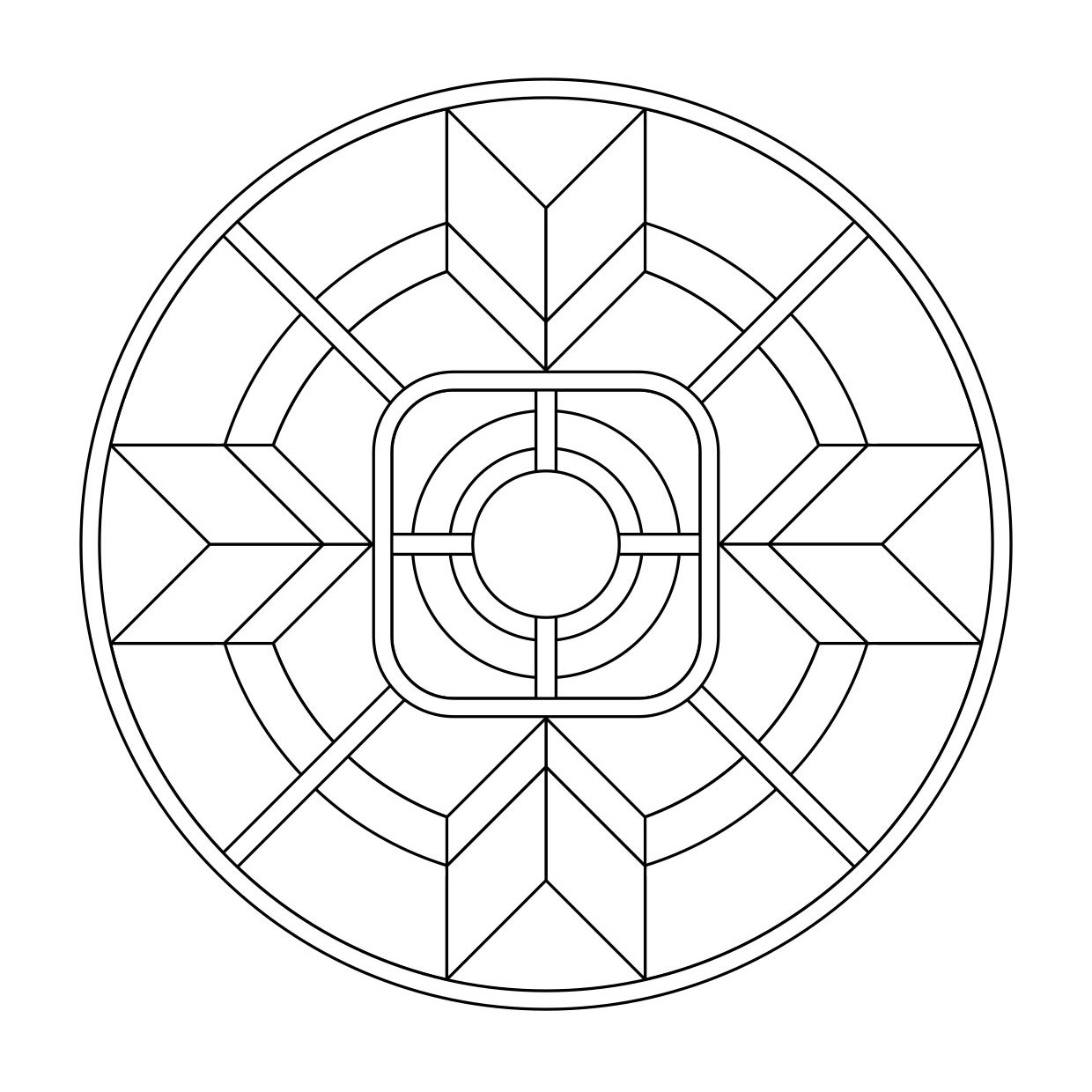 Download Free mandala coloring Page, Mandala Target by divotomezove on DeviantArt