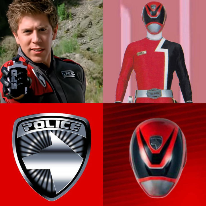PowerRangersCharacte's Red Ranger III SPD by 134k on DeviantArt