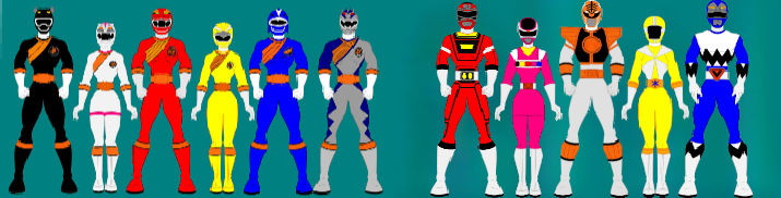 Ultimate Rangers Ultimate Power Rangers 10th Anniversary by 134k on DeviantArt