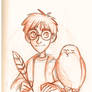 characters from Harry Potter. sketches