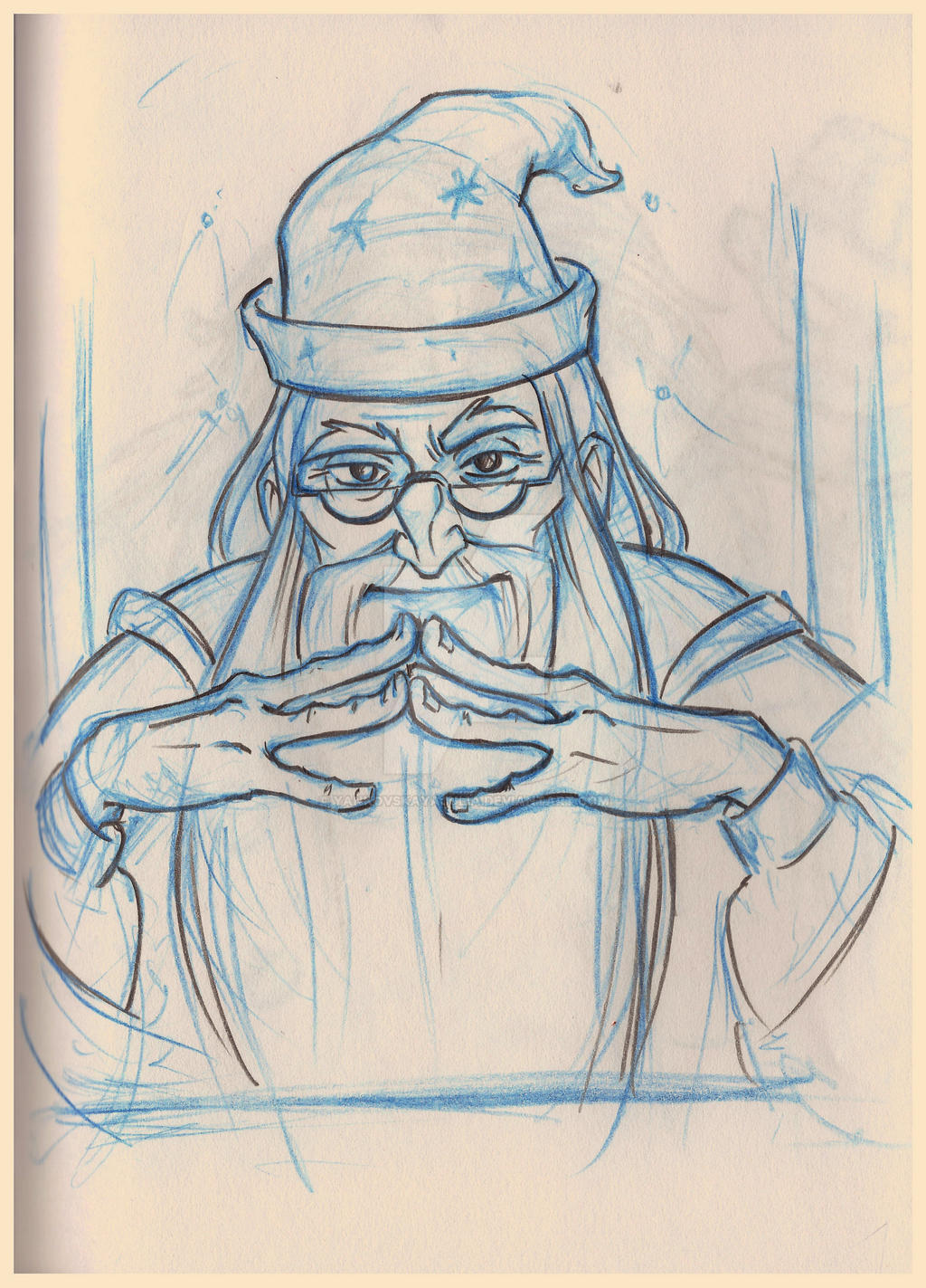 #Harrypotter. #sketches. Dumbledore