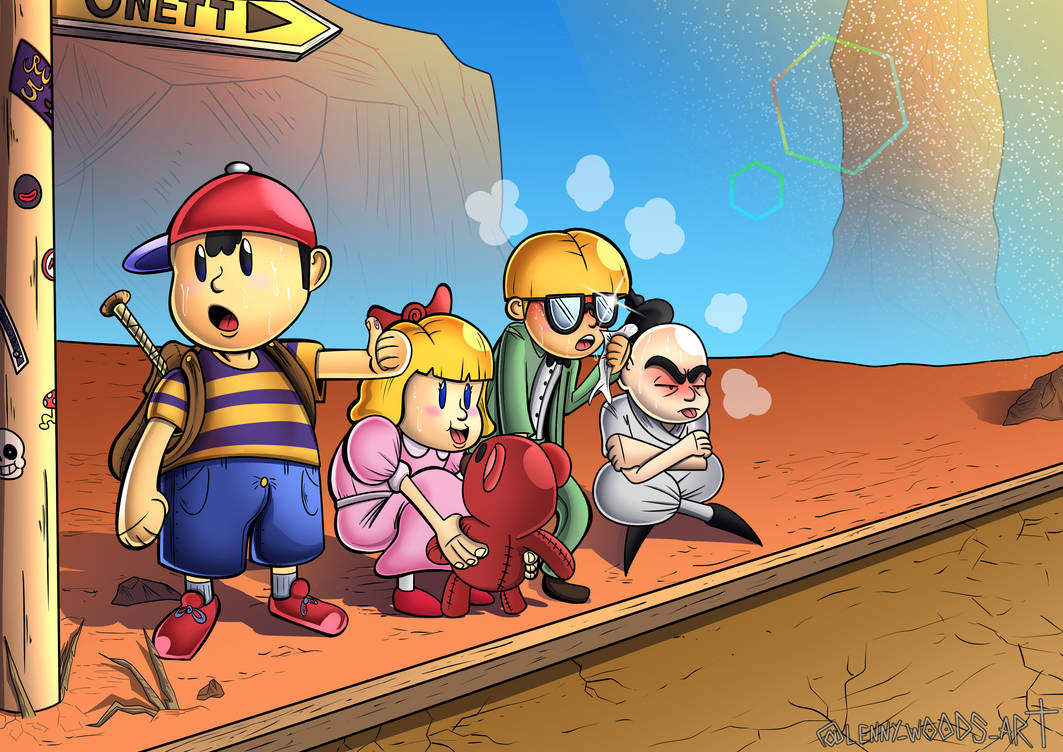 Earthbound Deviantart Earthbound by Mrmaskagazz on DeviantArt
