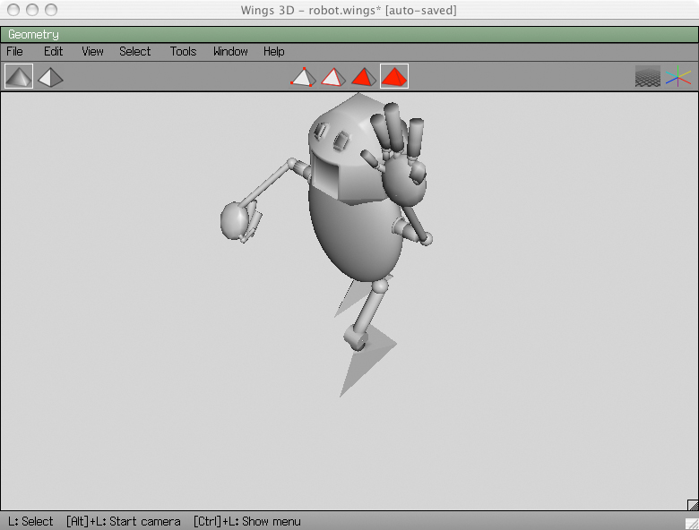 3D Robot by sniper555 on DeviantArt