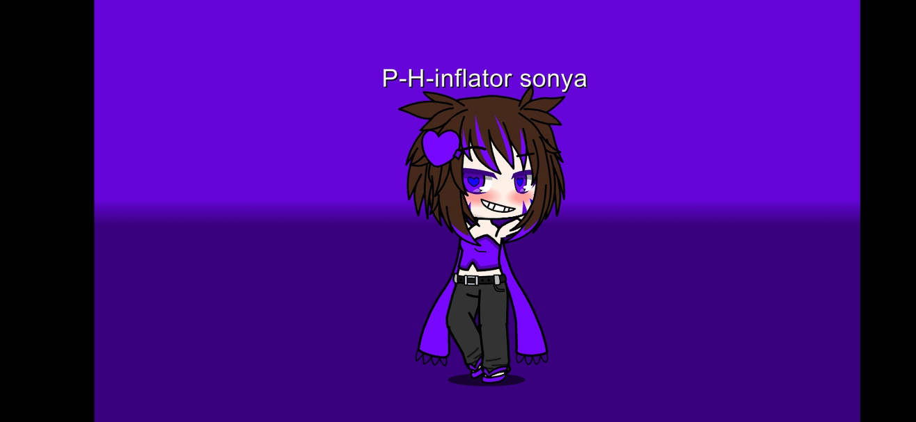 My gacha inflation OC by franxtu on DeviantArt