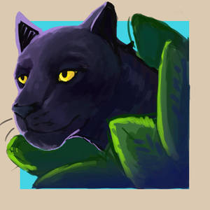Digital Panther Sketch