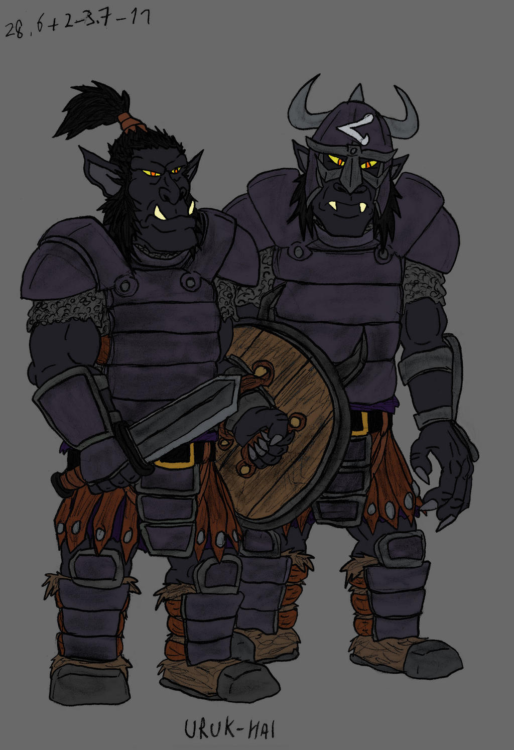 Urkai Uruk-Hai by Mara999 on DeviantArt