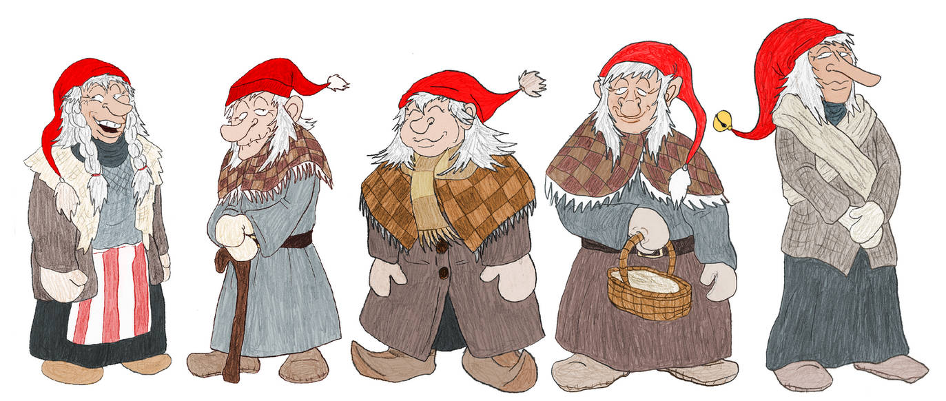 Tomte line-up 2 by Mara999 on DeviantArt