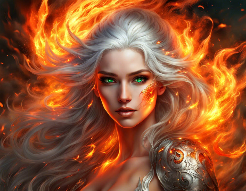 Pyromancer Girlfriend Pyromancer by Aleksi81 on DeviantArt