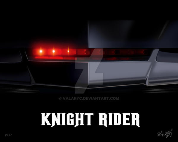 Knight Rider 8x10 by valaryc Knight Rider 8x10 by valaryc