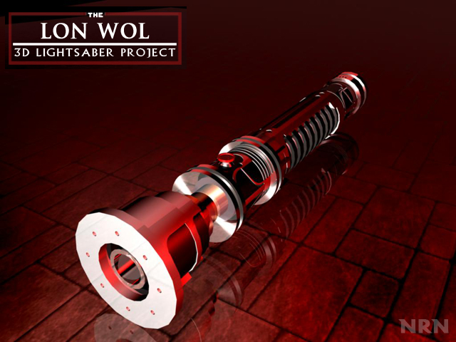 Lon Wol Lightsaber - 3D2