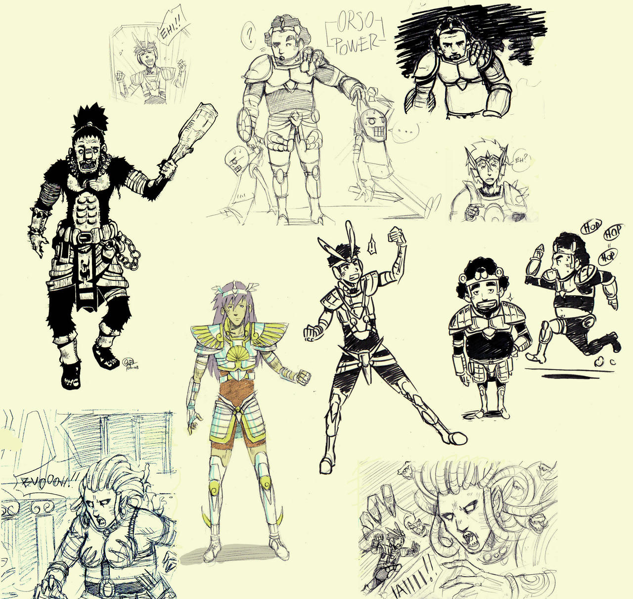 'Hell's bells' sketch