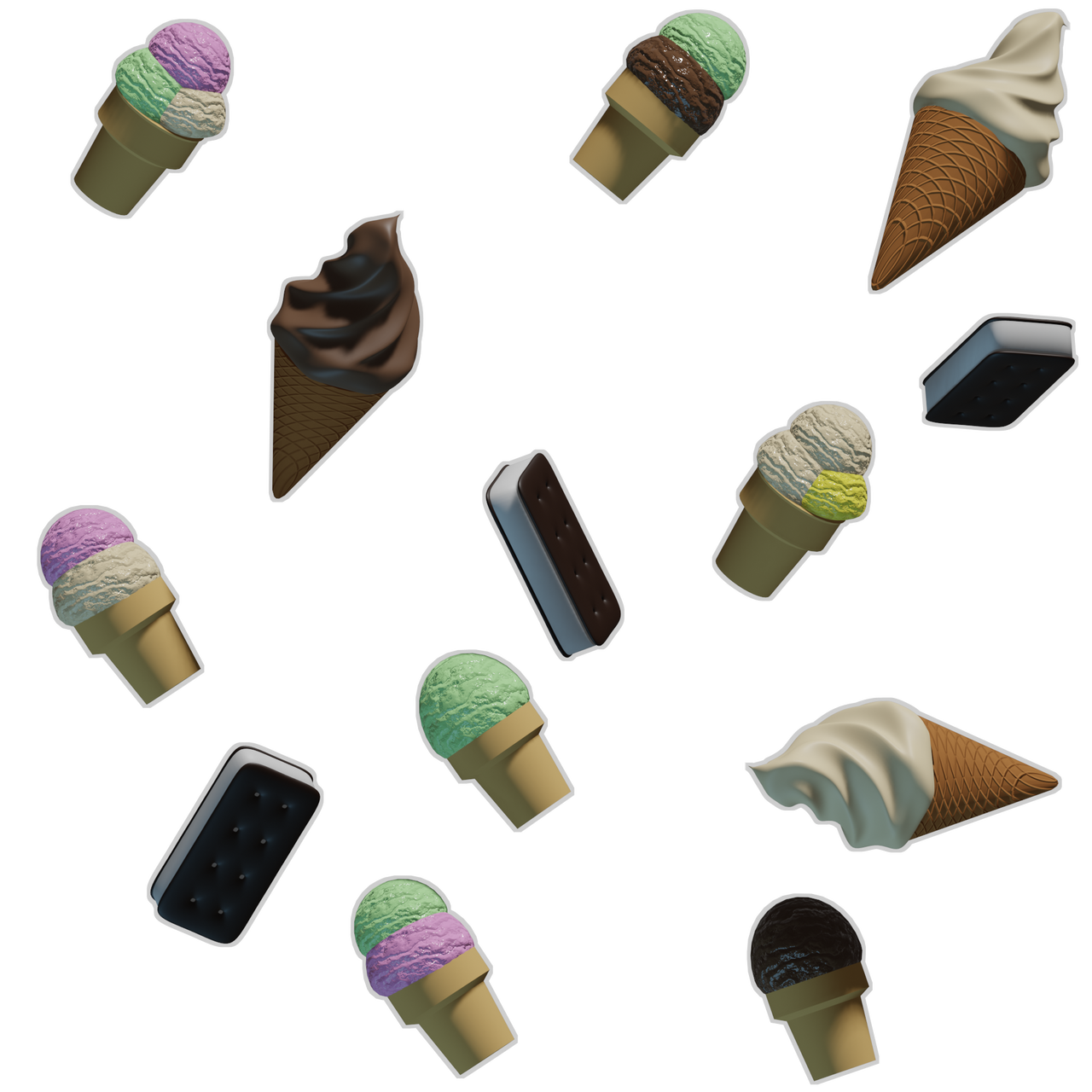 Ice Cream Pattern By ChillBat On DeviantArt ice-cream-pattern-by-chillbat-on-deviantart