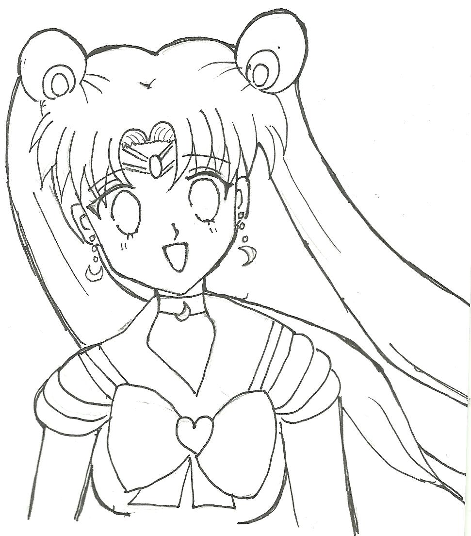 Sailor Moon Lineart